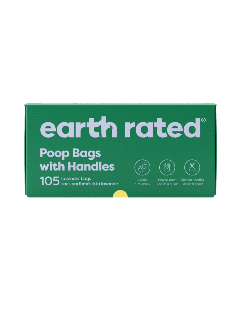 Dog Poop Bags With Handles on a Roll S3